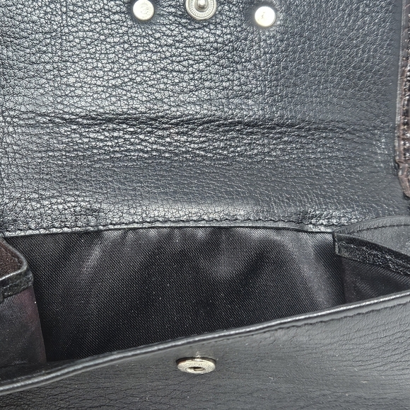 Brighton reptile print brown small wallet - Picture 5 of 7